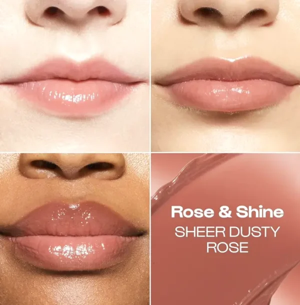 Glossy Lip Balm - Sheer Dusty Rose - Moisturizing Lip Care